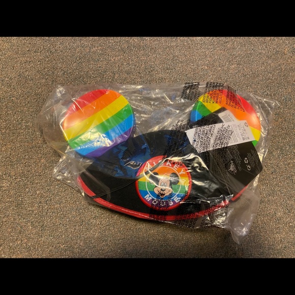 Mickey Mouse Ear Hat for Adults Rainbow Disney Collection LGBTQIA - Picture 3 of 5